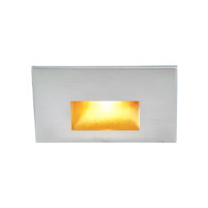 LEDme 1-Light LED Step and Wall Light in Stainless Steel