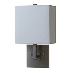 House of Troy 12 Inch Wall Lamp in Satin Nickel