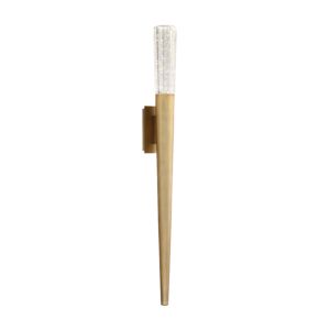 Modern Forms Scepter 30 Inch Wall Sconce in Aged Brass