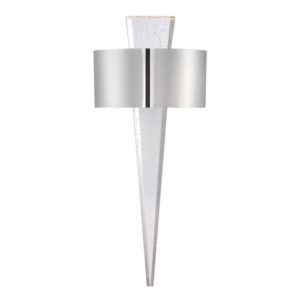 Modern Forms Palladian 2 Light Wall Sconce in Polished Nickel