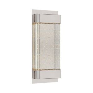 Mythical 1-Light LED Wall Sconce in Polished Nickel