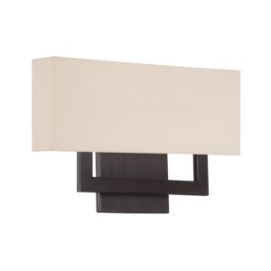 Manhattan 1-Light LED Wall Sconce in Brushed Bronze