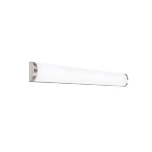 Fuse 1-Light LED Bathroom Vanity Light in Brushed Nickel