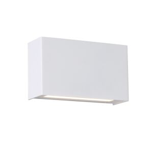 Blok 1-Light LED Wall Sconce in White