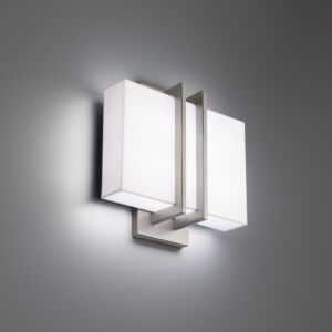 Downton 1-Light LED Wall Sconce in Brushed Nickel