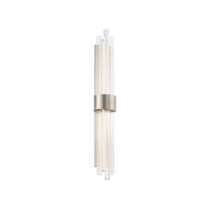 Luzerne 1-Light LED Bathroom Vanity Light in Brushed Nickel