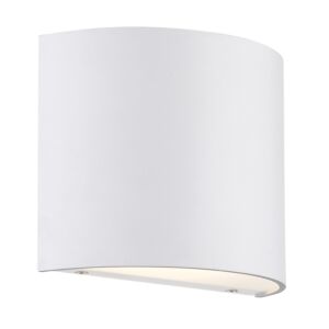 Pocket 1-Light LED Wall Sconce in White