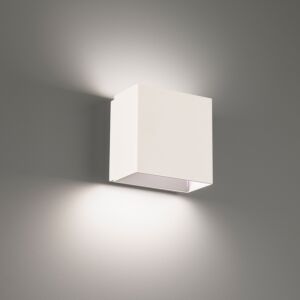 Boxi 1-Light LED Wall Sconce in White