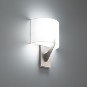 Fitzgerald 1-Light LED Wall Sconce in Brushed Nickel
