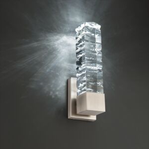 Juliet 1-Light LED Bathroom Vanity Light in Brushed Nickel