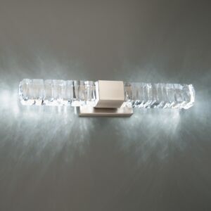 Juliet 2-Light LED Bathroom Vanity Light in Brushed Nickel