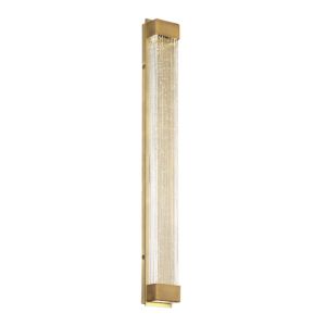 Modern Forms Tower 27 Inch Wall Sconce in Aged Brass