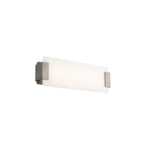 Modern Forms Quarry Bathroom Vanity Light in Brushed Nickel
