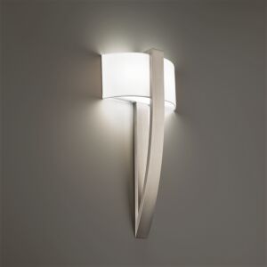 Curvana 1-Light LED Wall Sconce in Brushed Nickel