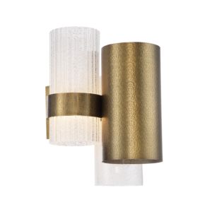 Modern Forms Harmony Wall Sconce in Aged Brass