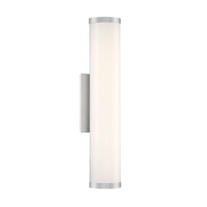 Modern Forms Lithium 24 Inch Outdoor Wall Light in Brushed Aluminum