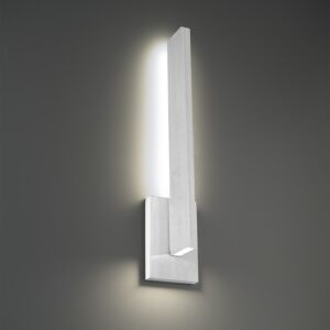 Mako 2-Light LED Outdoor Wall Sconce in Brushed Aluminum