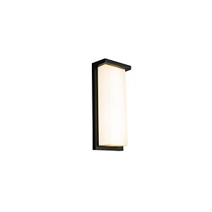 Vega 1-Light LED Wall Sconce in Black