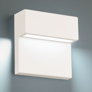 Balance 1-Light LED Outdoor Wall Light in White