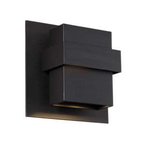 Modern Forms Pandora 9 Inch Outdoor Wall Light in Black