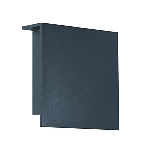 Modern Forms Square 8 Inch Outdoor Wall Light in Black