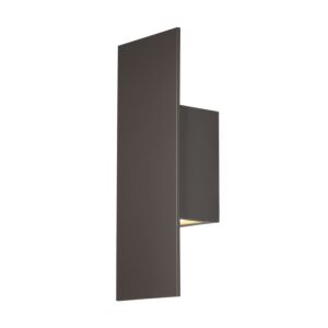 Icon 1-Light LED Wall Light in Bronze