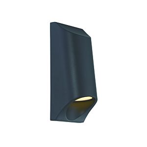 Modern Forms Mega 11 Inch Outdoor Wall Light in Black
