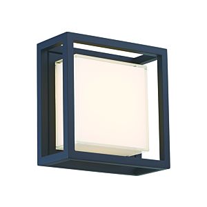 Modern Forms Framed 8 Inch Outdoor Wall Light in Black