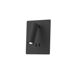  Dorchester LED Wall Sconce in Black