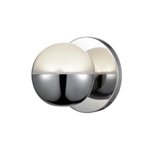 Kuzco Pluto LED Wall Sconce in Chrome