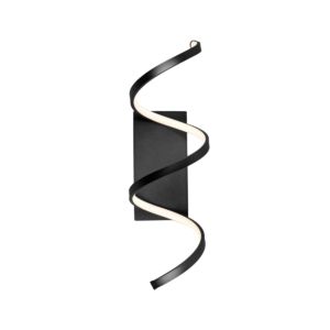  Synergy LED Wall Sconce in Black