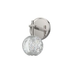 Marni LED Bathroom Vanity Light in Polished Nickel