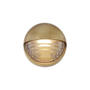 Palais LED Bathroom Vanity Light in Vintage Brass