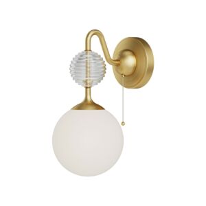 Celia 1-Light Wall Sconce in Brushed Gold