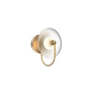 Hera LED Wall Sconce in Brushed Gold