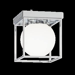 Matteo Squircle 1 Light Ceiling Light In Chrome