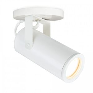 Silo 1-Light LED Spot Light in White