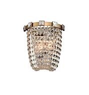 Allegri Impero 2 Light 9 Inch Wall Sconce in Brushed Champagne Gold