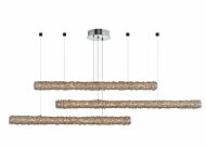 Allegri Lina Contemporary Chandelier in Polished Chrome