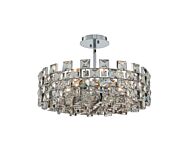 Piazze 8-Light Pendant in Polished Chrome