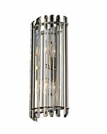 Allegri Viano 2 Light Wall Sconce in Polished Chrome
