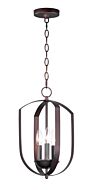 Maxim Provident 3 Light Transitional Chandelier in Oil Rubbed Bronze