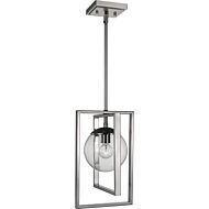 Atwell 1-Light Pendant in Brushed Nickel