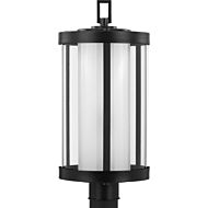 Irondale 1-Light Post Lantern in Black