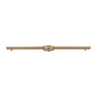 Pendant Options Three Hole Linear Bar for Pendants in Satin Brass