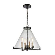 The Holding 4-Light Pendant in Clear