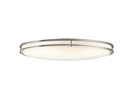 Kichler Avon 18 Inch LED Thin Flush Mount Ceiling Light in Brushed Nickel