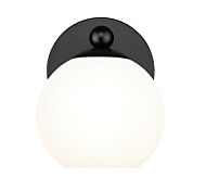 Neoma 1-Light Wall Sconce in Matte Black