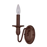 Towne 1-Light Wall Sconce in Oil Rubbed Bronze
