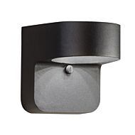 Kichler Outdoor 5.5 Inch LED Small Wall Light in Textured Black